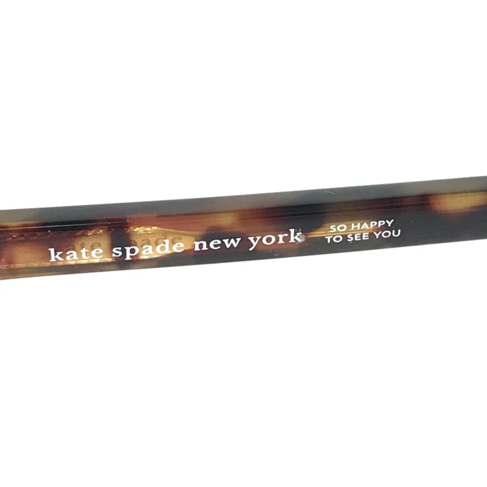 Kate Spade New York Eyeglasses Frames HADLEE MFX Red Tortoise Cat Eye 52-16-140